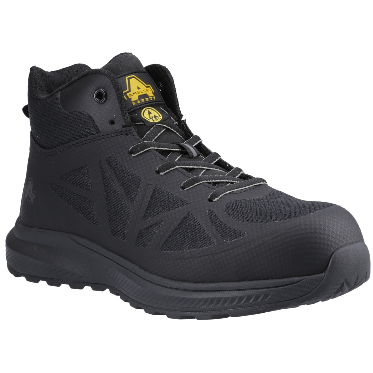 Amblers Safety Unisex Relay Safety Hiker Black