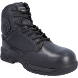 Magnum Unisex Strike Force 6.0 Side-Zip CT CP WP Uniform Safety Boot Black