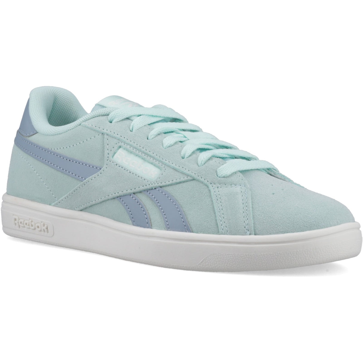 Reebok Womens REEBOK COURT RETRO GLITCHAQUA/LEISUREBLUE/CHALK