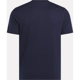 Reebok Mens CODY SMALL LOGO CREW NECK SS TEE VECTOR NAVY