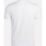 Reebok Mens CODY SMALL LOGO CREW NECK SS TEE WHITE