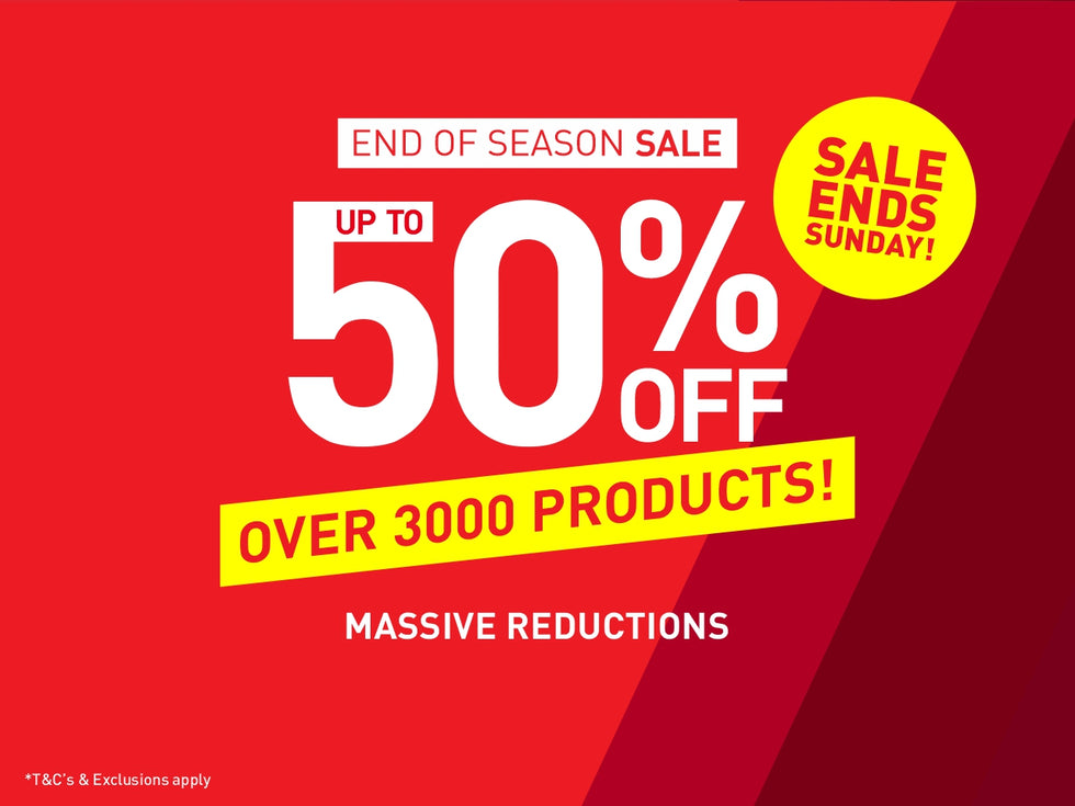 A graphic of the September sale calling out that over 3000 products are reduced online & ending soon.