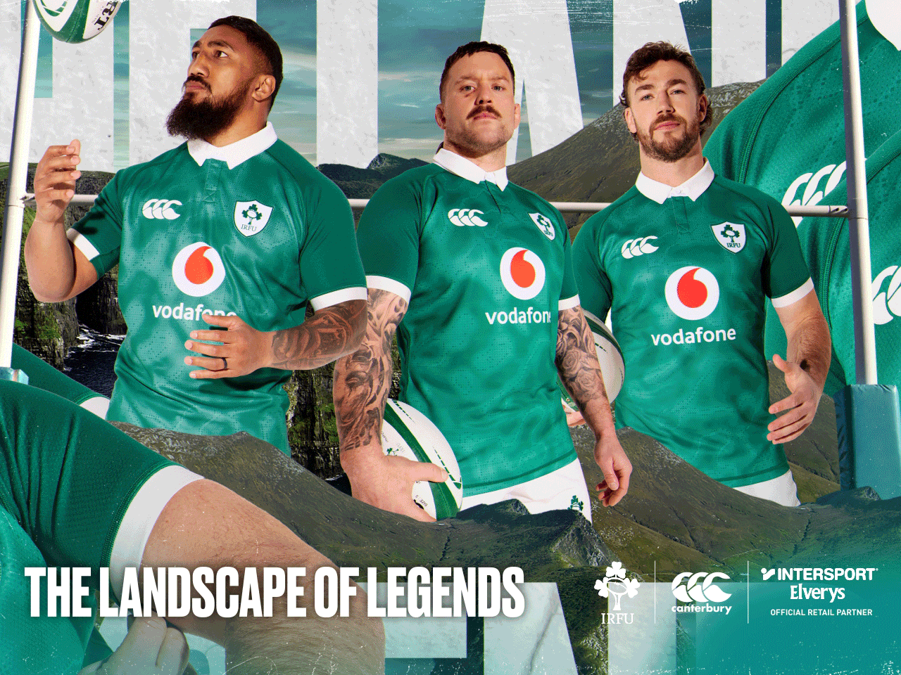 Ireland Rugby | IRFU | Irish Rugby Jerseys | Intersport Elverys Ireland