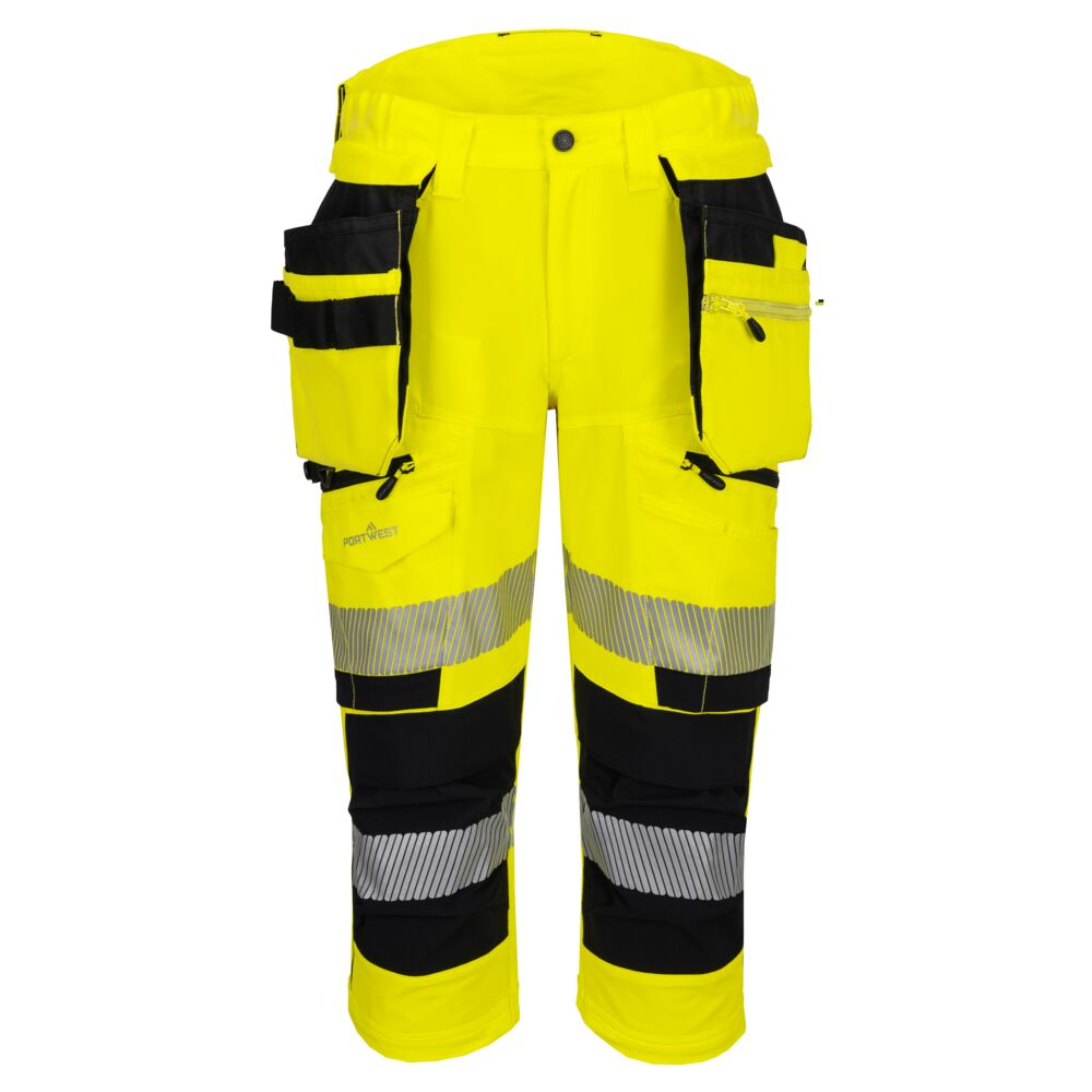 Portwest DX4 Hi-Vis Pirate Pant Yellow/Black