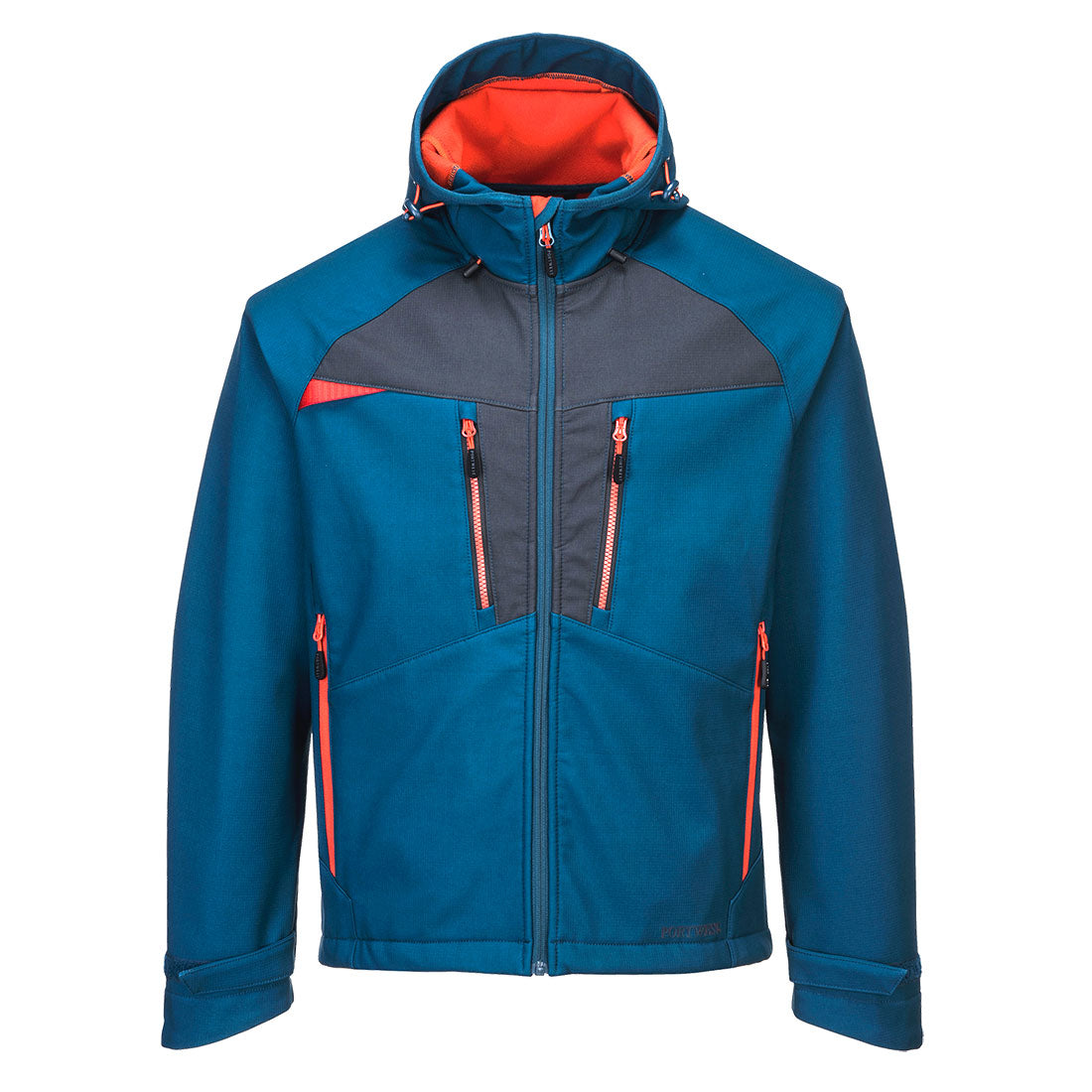 Portwest DX4 Hooded Softshell (3L) Metro Blue