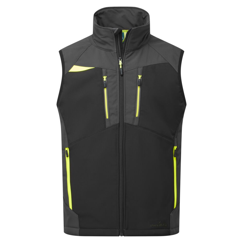 Portwest DX4 Softshell Bodywarmer (3L) Metal Grey
