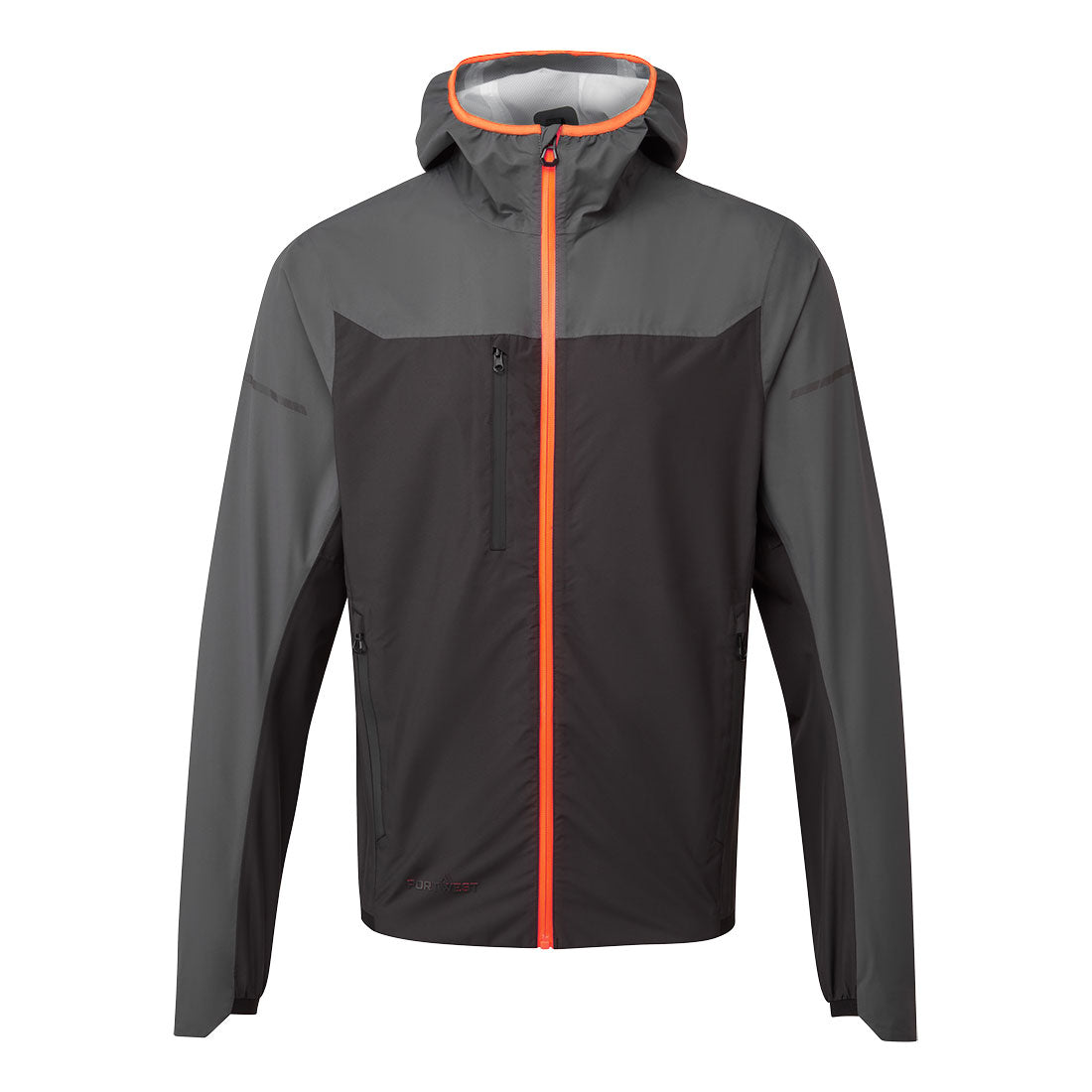 Portwest EV4 Packable Waterproof Jacket Metal Grey