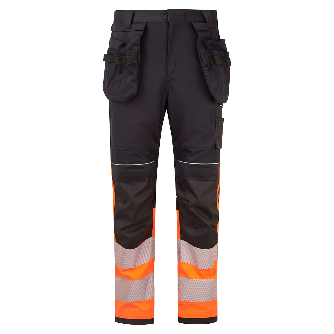 Portwest PW3 Modaflame Work HVO Class 1 FR Holster Trousers Orange/Black