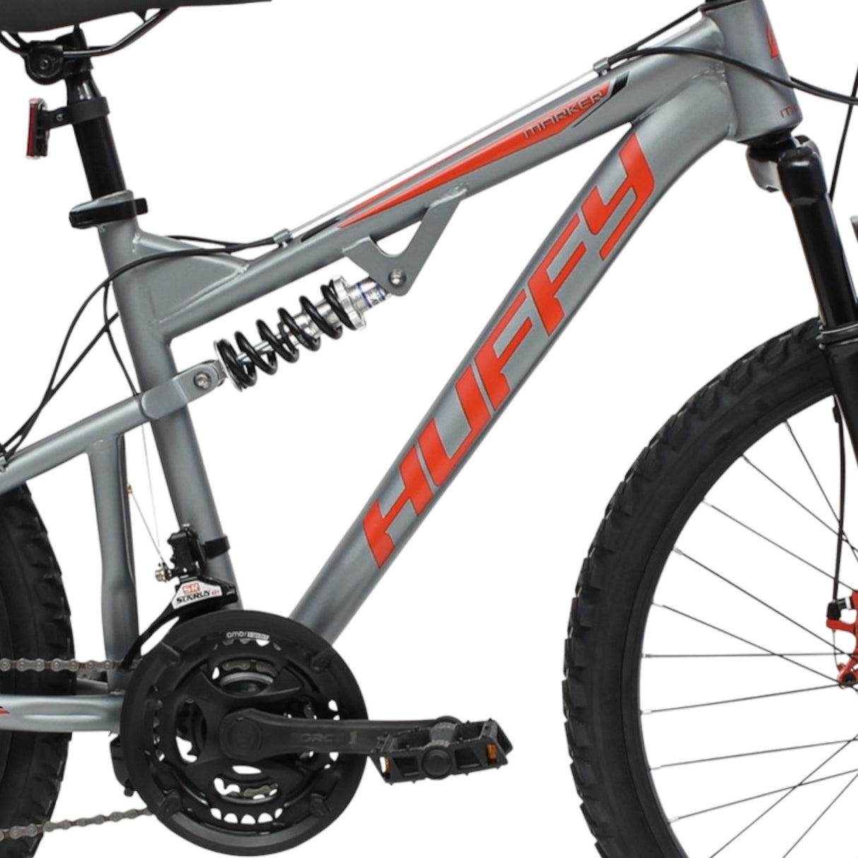 Huffy Marker Full Suspension 24" Wheel Mens Mountain Bike