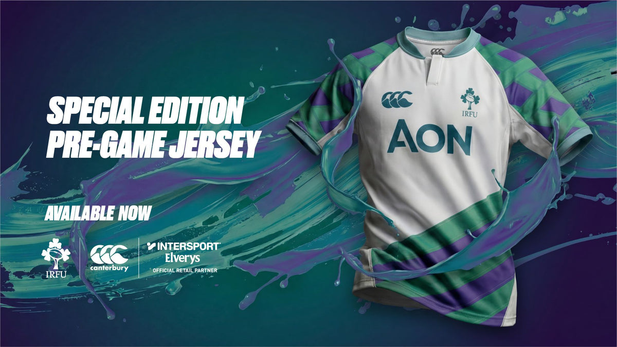Ireland Rugby Jersey, Shirts & Training Wear | Elverys – Intersport Elverys