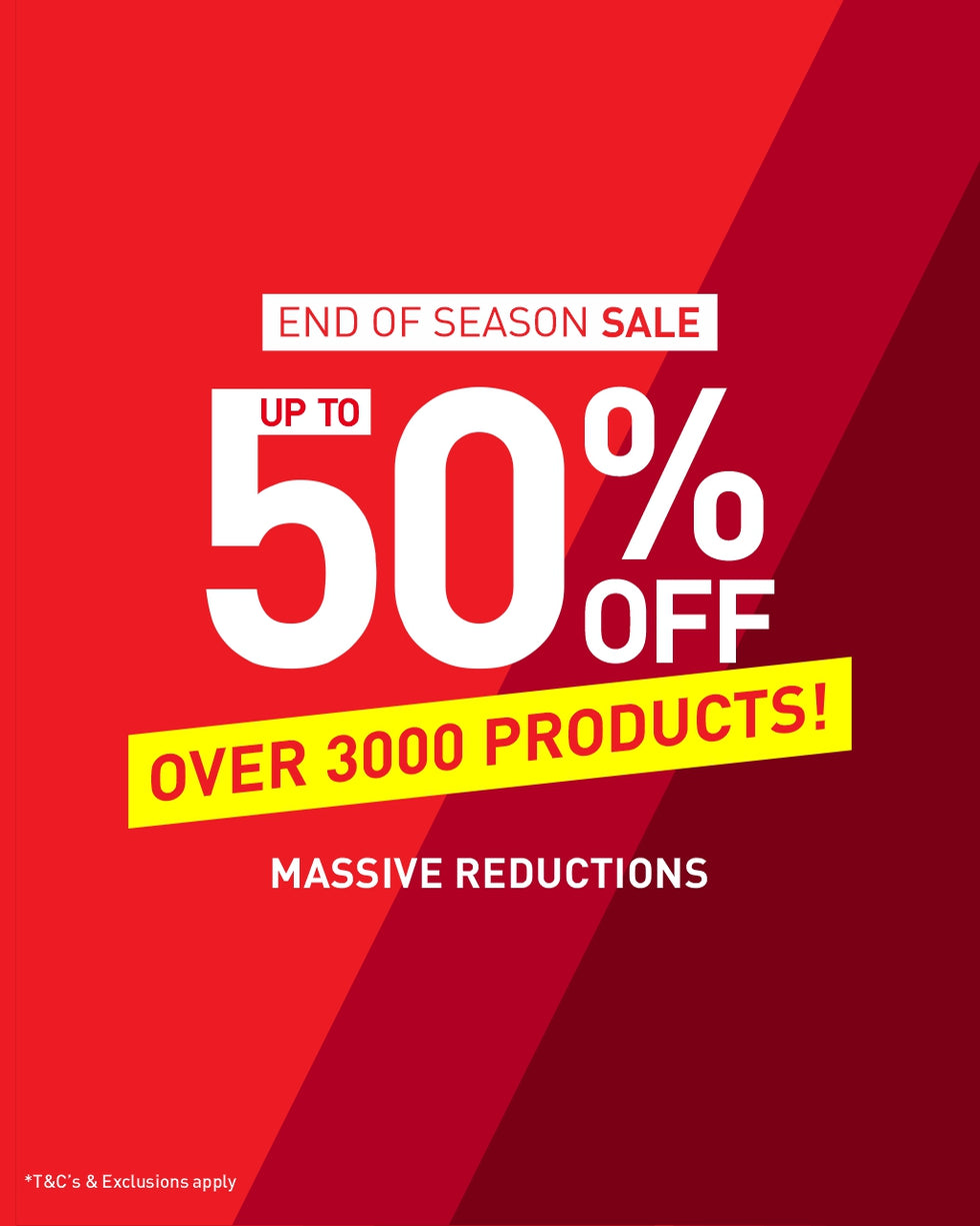 A graphic of the September sale calling out that over 3000 products are reduced online.