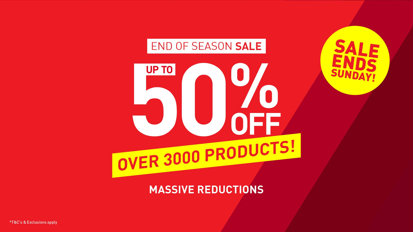 A graphic of the September sale calling out that over 3000 products are reduced online & ending soon.