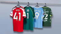 A collection of 2026/27 Team Jerseys that are available for Jersey Print Personalisation at Intersport Elverys