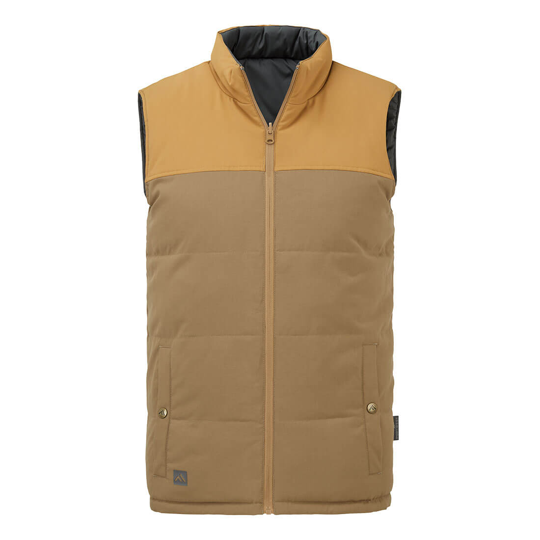Portwest KA3 Reversible Insulated Bodywarmer Coffee Brown