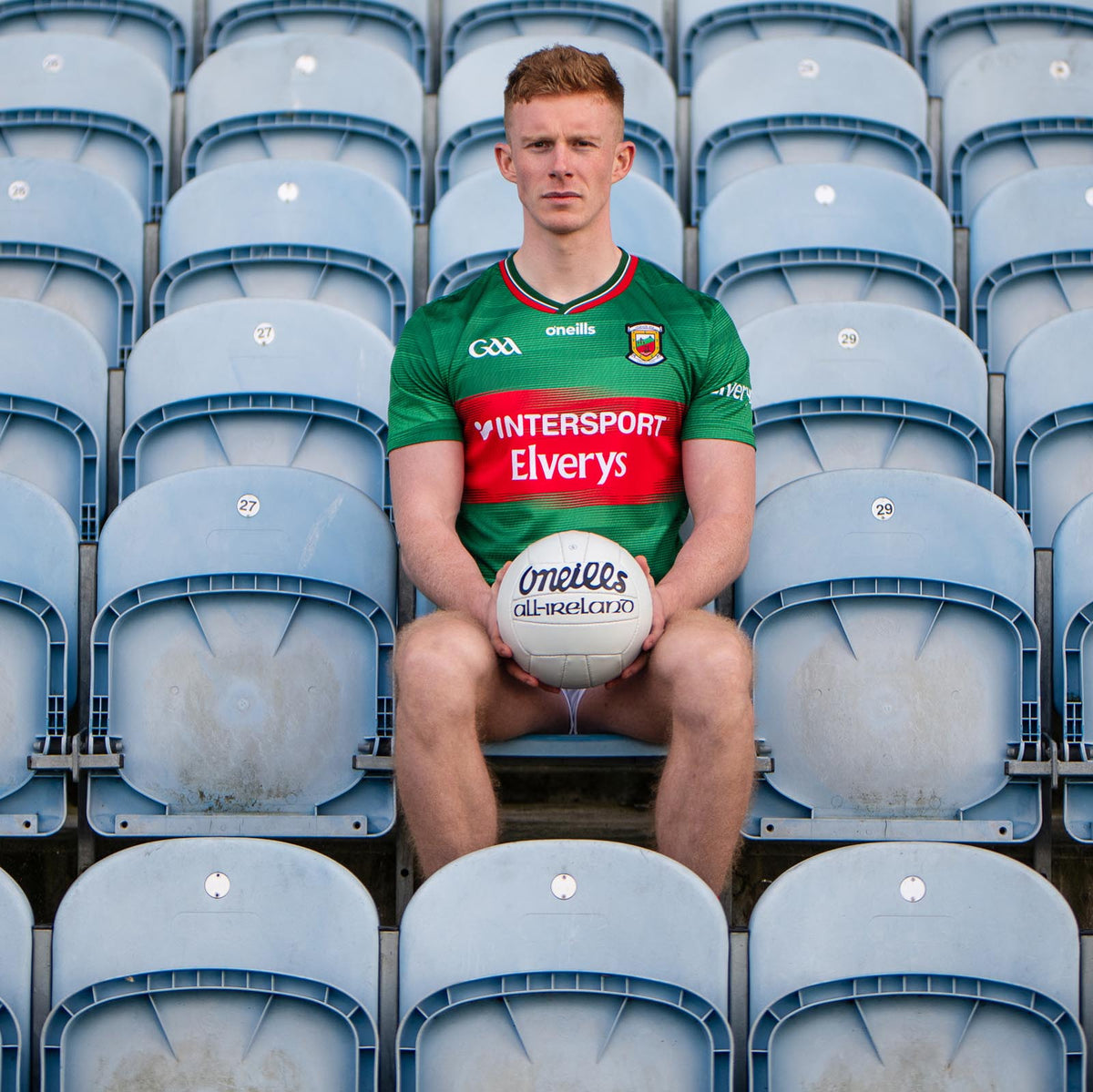 O'Neills Mayo GAA 2027 Mens Player Fit Home Jersey