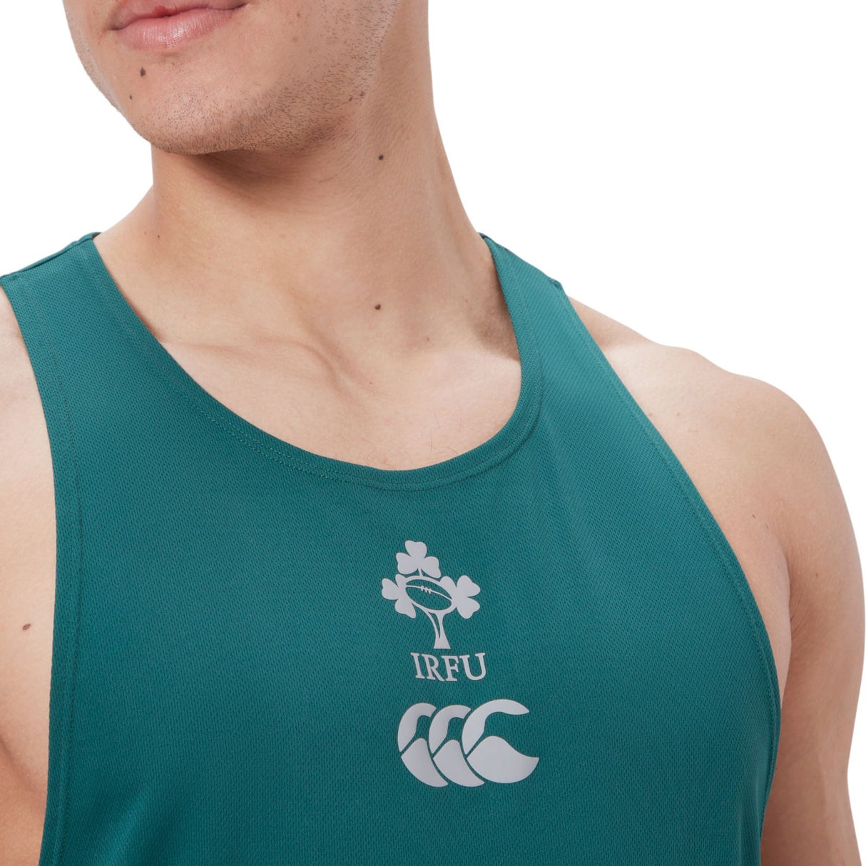 Canterbury IRFU Rugby Ireland 2024/25 Poly Mens Training Singlet