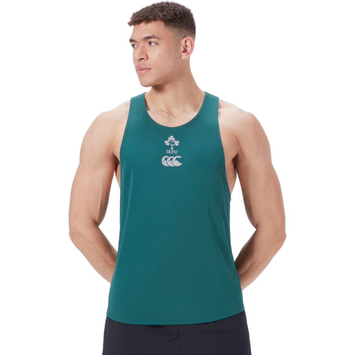 Canterbury IRFU Rugby Ireland 2024/25 Poly Mens Training Singlet