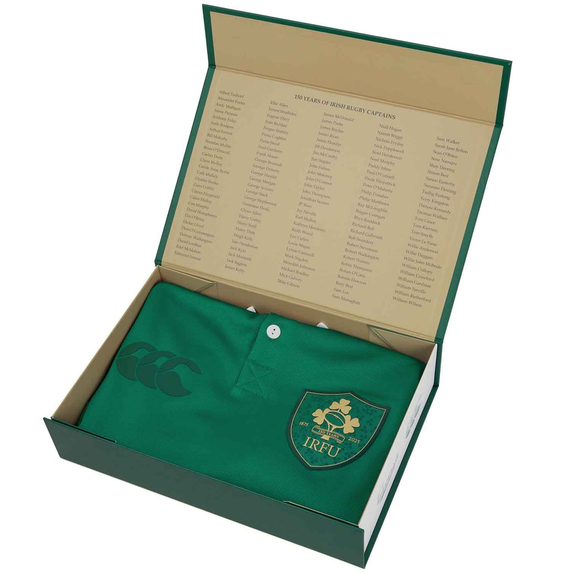 Canterbury IRFU Rugby Ireland 150TH 2024/25 Kids Home Pro Jersey Intersport Elverys