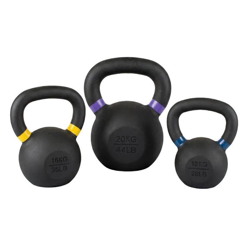 Rival Cast Iron Kettlebell Intermediate Set