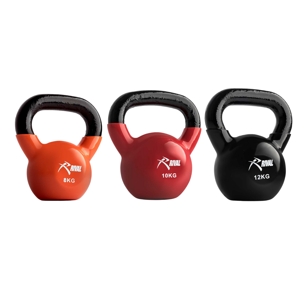 Rival Vinyl Coat Kettlebell Intermediate Set