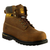 Caterpillar Mens Holton Safety Boot Brown