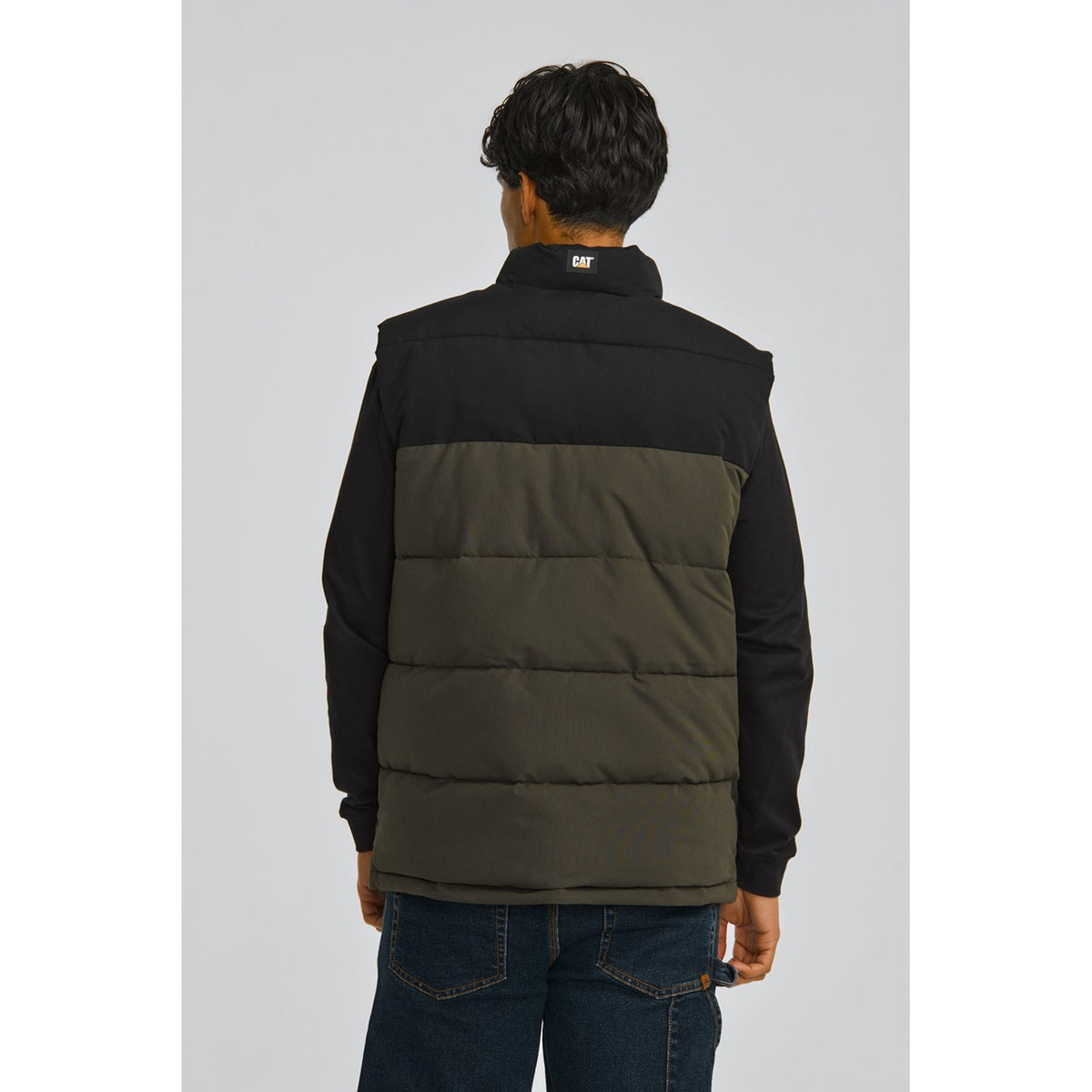 Caterpillar Mens Arctic Zone Vest Moss
