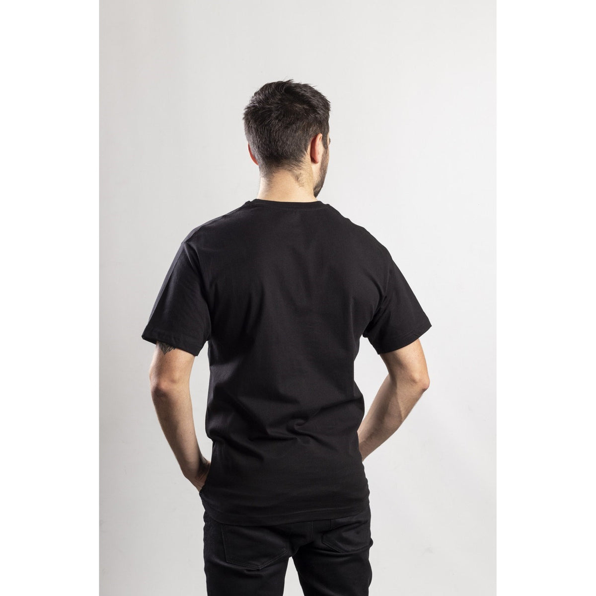 Caterpillar Mens Trademark Logo T-Shirt Black