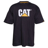 Caterpillar Mens Trademark Logo T-Shirt Black