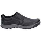 Hush Puppies Mens Jasper Trainer Black