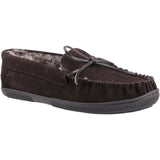 Hush Puppies Mens Ace Slipper Chocolate