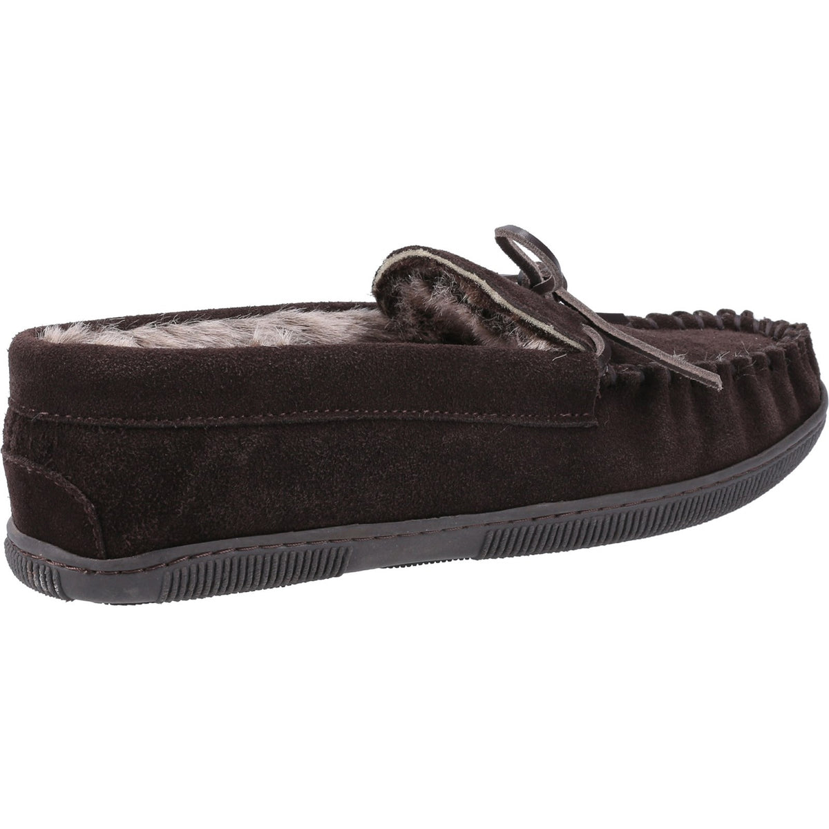 Hush Puppies Mens Ace Slipper Chocolate