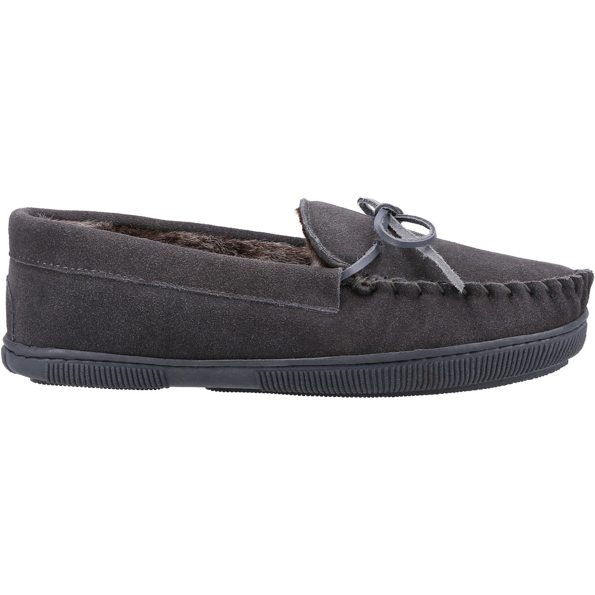 Hush Puppies Mens Ace Slipper Grey