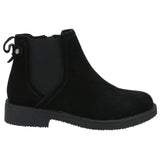 Hush Puppies Womens Maddy Ladies Ankle Boots Black