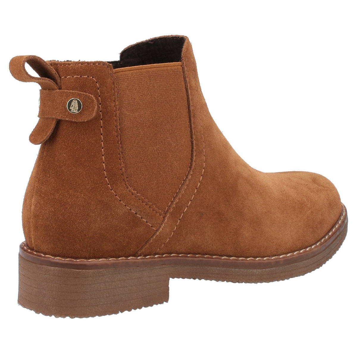 Hush Puppies Womens Maddy Ladies Ankle Boots Tan