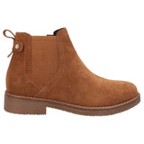 Hush Puppies Womens Maddy Ladies Ankle Boots Tan
