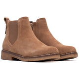 Hush Puppies Womens Maddy Ladies Ankle Boots Light Tan