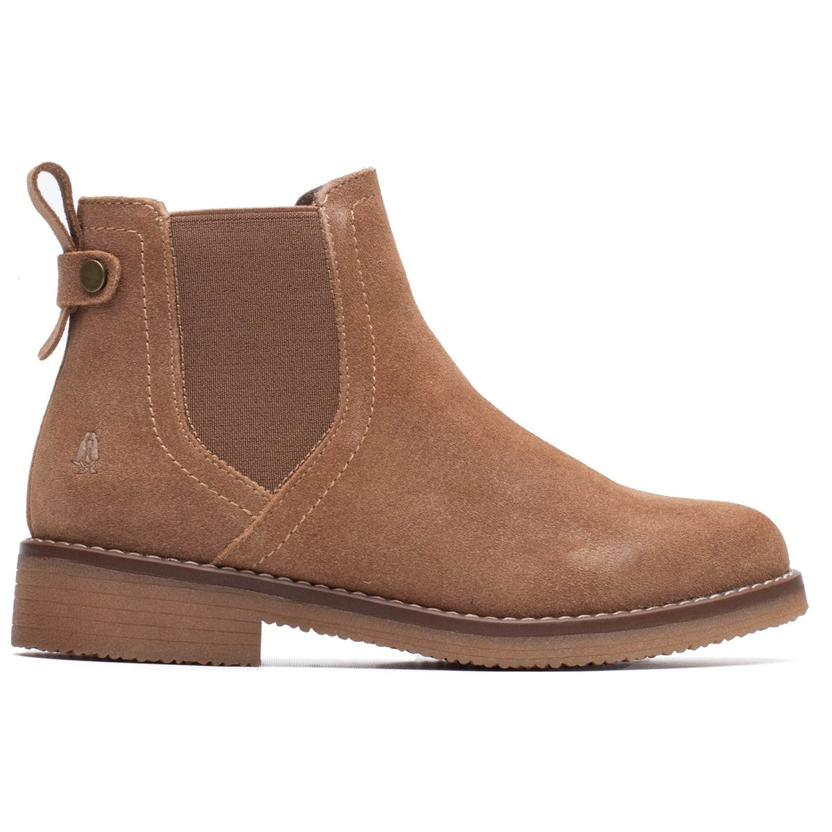 Hush Puppies Womens Maddy Ladies Ankle Boots Light Tan