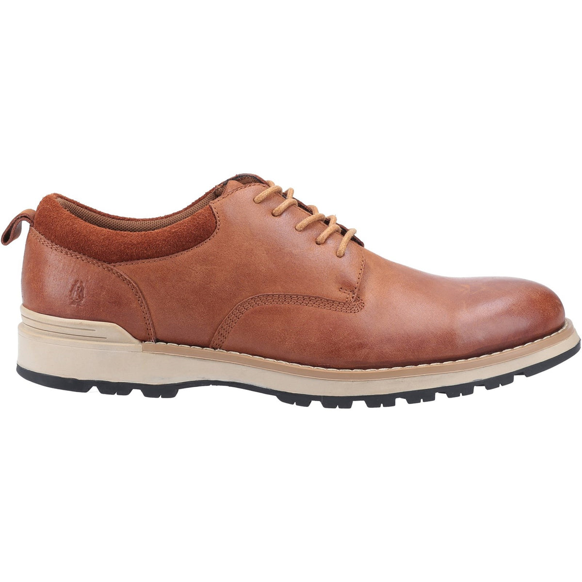 Hush Puppies Mens Dylan Lace Shoes Tan