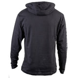 Caterpillar Mens Hooded Long Sleeve Tee Black