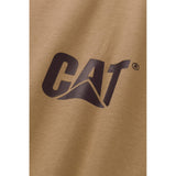 Caterpillar Mens Trademark Tee Khaki