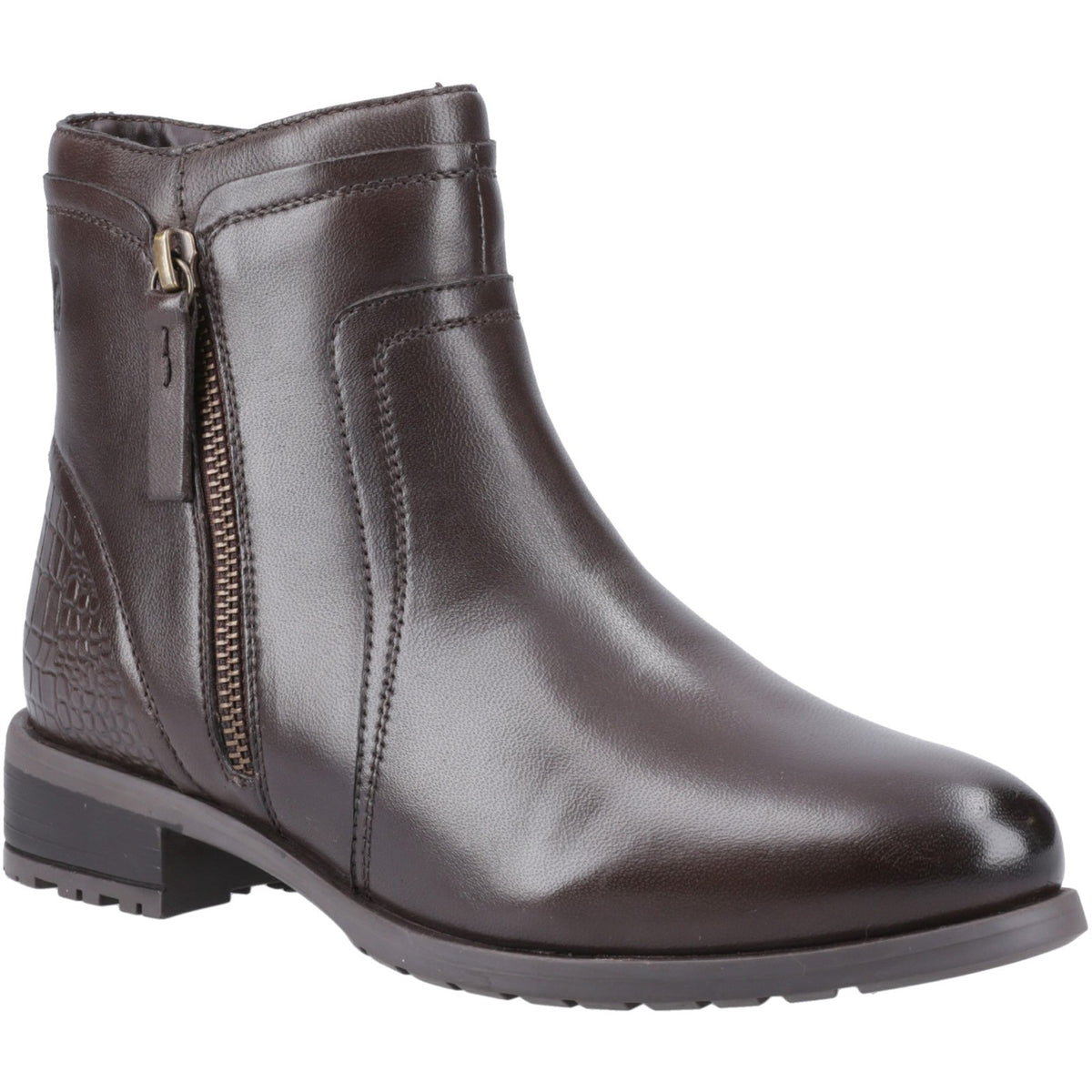 Hush Puppies Womens Scarlett Ankle Boot Brown