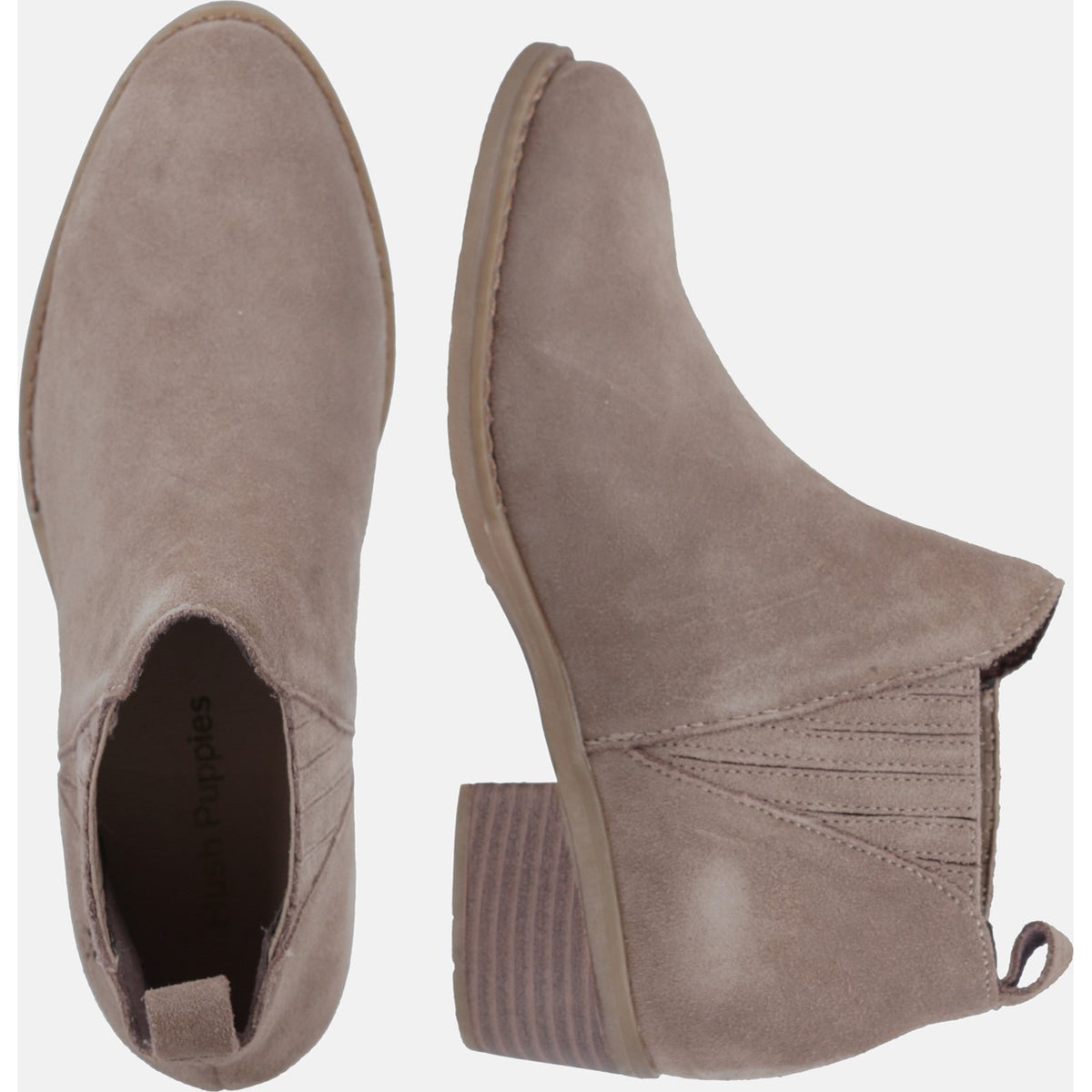 Hush Puppies Womens Isobel Ankle Boot Taupe