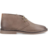 Hush Puppies Mens Samuel Leather Chukka Boot Stone
