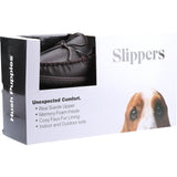 Hush Puppies Mens Ace Leather Slipper Brown