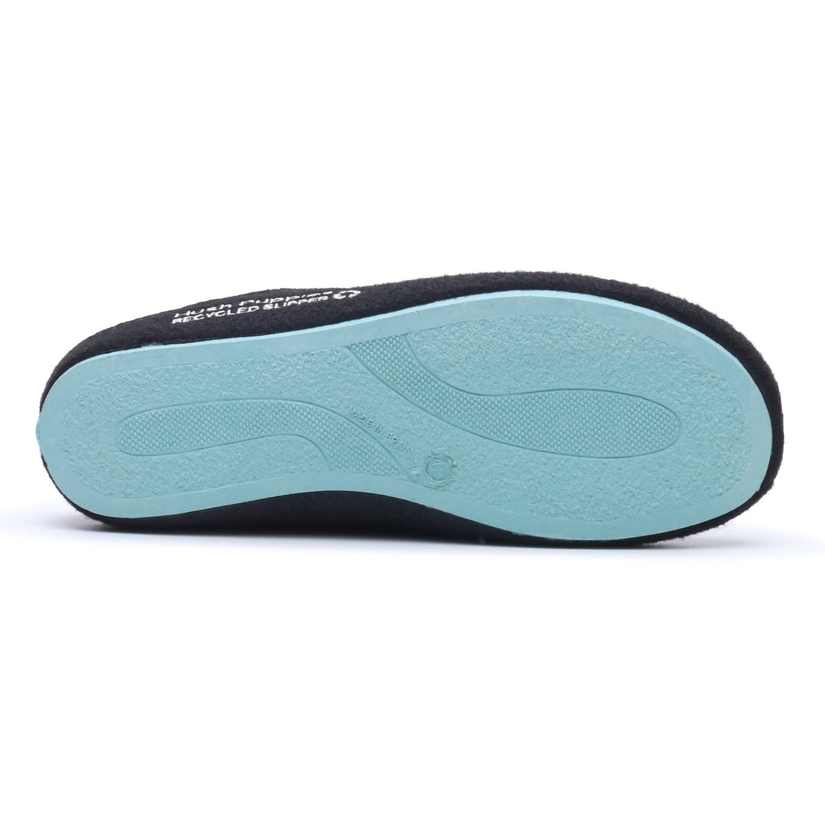 Hush Puppies Mens The Good Slipper Black Turquoise