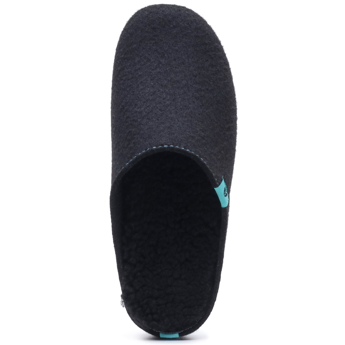 Hush Puppies Mens The Good Slipper Black Turquoise