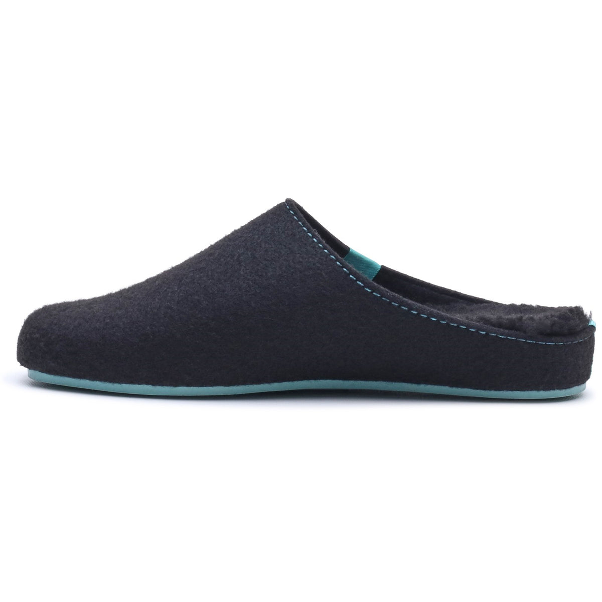 Hush Puppies Mens The Good Slipper Black Turquoise