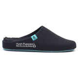 Hush Puppies Mens The Good Slipper Black Turquoise