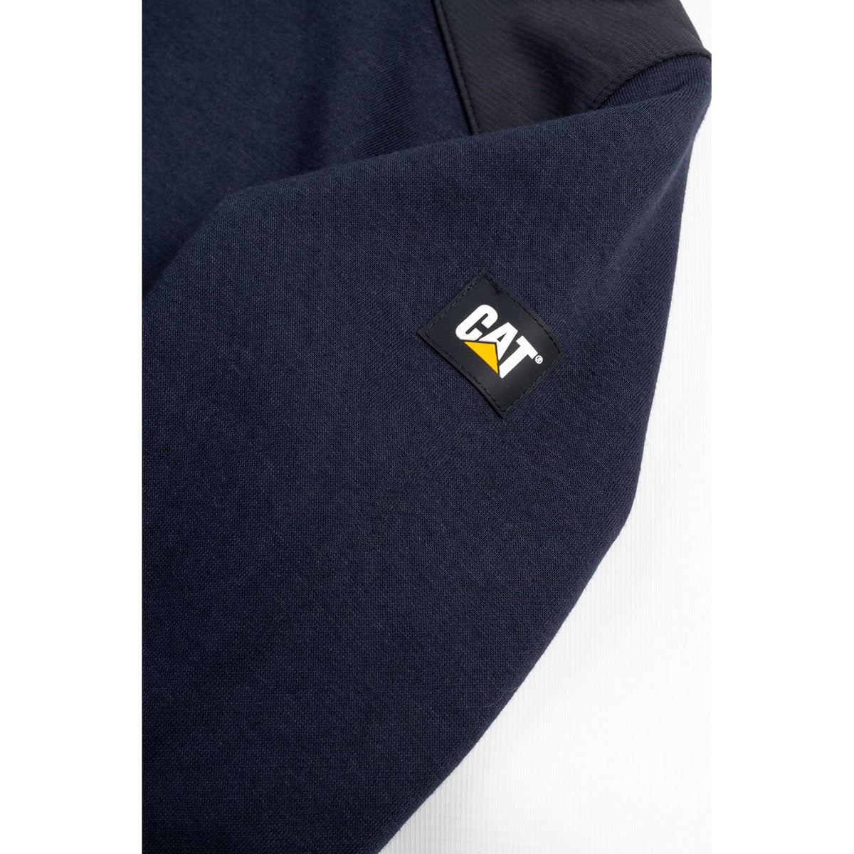 Caterpillar Mens Essentials Hooded Sweatshirt Navy