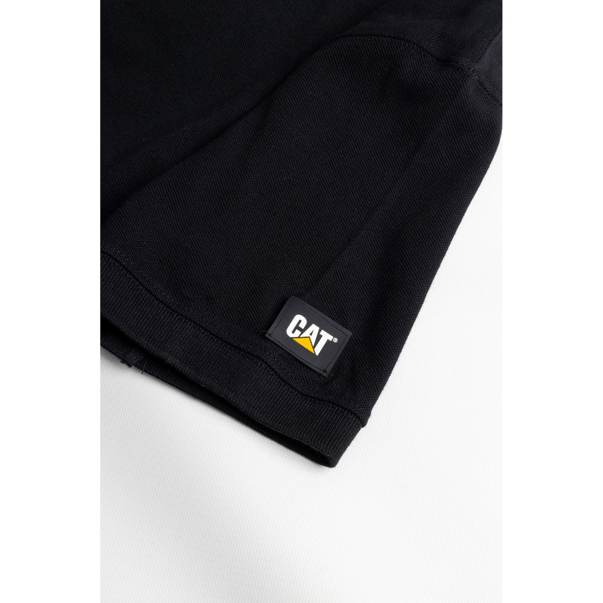 Caterpillar Mens Essentials Polo Shirt Black